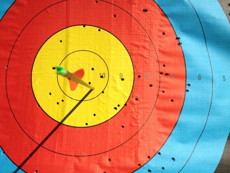 target, archery, arrow